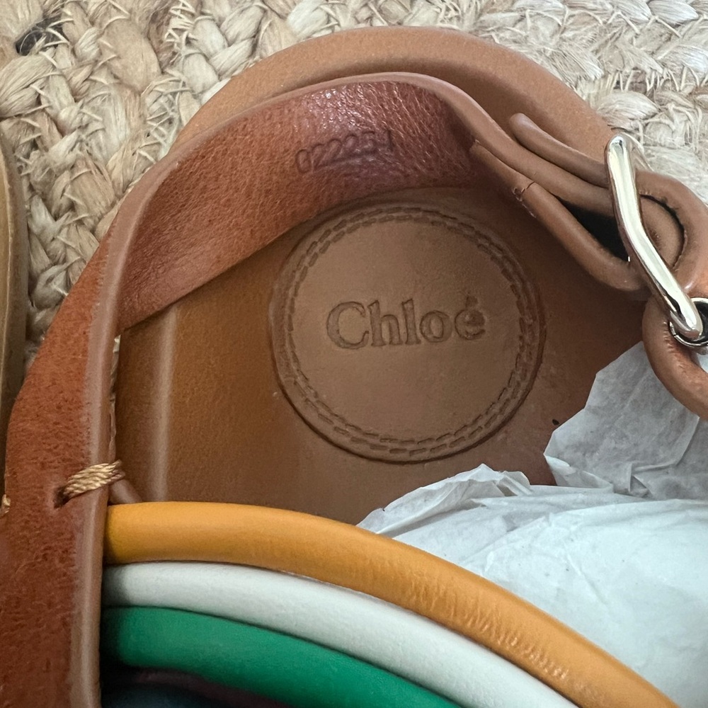 Chloé Kacey Multicolor Sandals – Brand New in Box NWT 🌈 - Picture 10 of 13